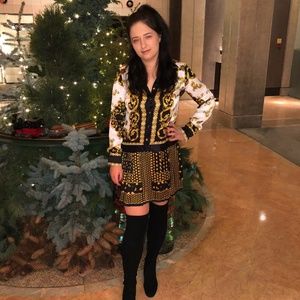 Zara Versace Inspired Dress